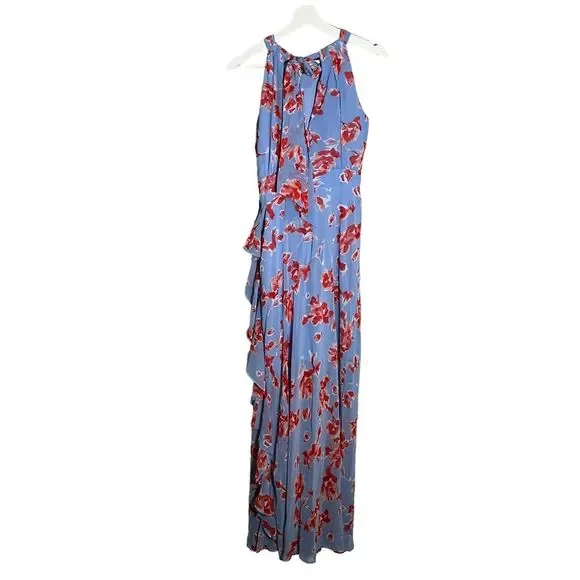 halter neck short formal dress Alicia Satin Halter Mini Dress main image 0